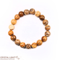 Picture Jasper Bracelet 10mm