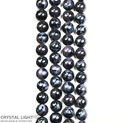 Indigo Gabbro Beads 8mm