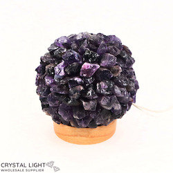 LED Ball Lamp - Amethyst