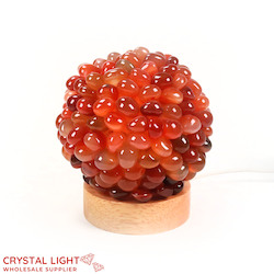 LED Ball Lamp - Carnelian