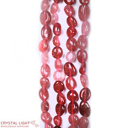 Strawberry Quartz Tumble Beads