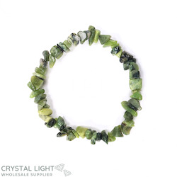 China, glassware and earthenware wholesaling: BC Jade Chip Bracelet