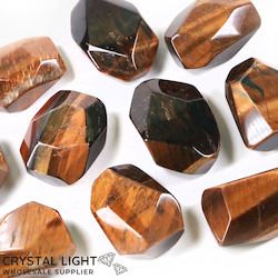 Tigers Eye Faceted Shape