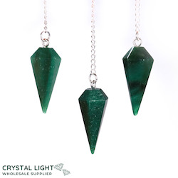 China, glassware and earthenware wholesaling: Fuchsite Pendulum