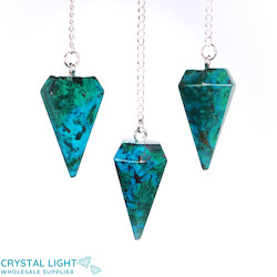 Chrysocolla Pendulum Large