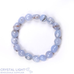 Blue Lace Agate Tumble Bracelet