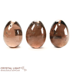 Smokey Quartz Yoni Egg 50mm