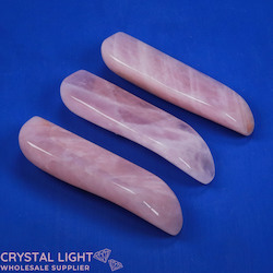 Rose Quartz Freeform Wand