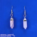 Rose Quartz DT Earrings