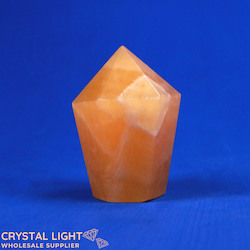 China, glassware and earthenware wholesaling: Orange Calcite Point