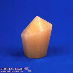 Orange Calcite Point