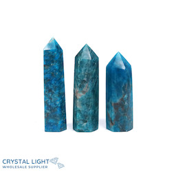 Blue Apatite Point