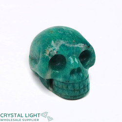 Amazonite Skull