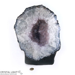 Amethyst Druse Cut Base