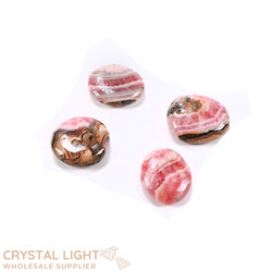 Rhodochrosite Mini Flatstone Lot