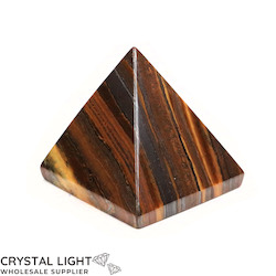 Banded Tiger Jasper Pyramid