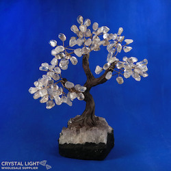 Clear Quartz Druse Tree (Single)