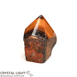 China, glassware and earthenware wholesaling: Tigers Eye Cut Base Point