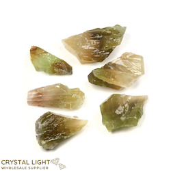 Green Calcite Rough Lot