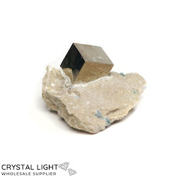 China, glassware and earthenware wholesaling: Pyrite on Matrix Specimen