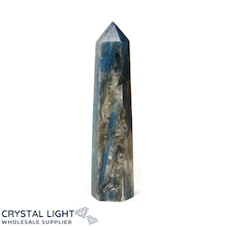 China, glassware and earthenware wholesaling: Blue Kyanite Point