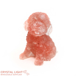 Resin Dog - Dyed Quartz