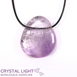 Amethyst Flatstone Pendant