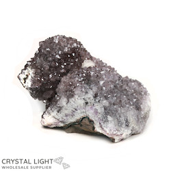 China, glassware and earthenware wholesaling: Amethyst Druse