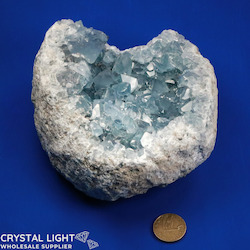 China, glassware and earthenware wholesaling: Celestite Cluster