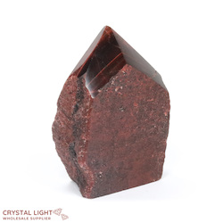 Red Tigers Eye Cut Base Point