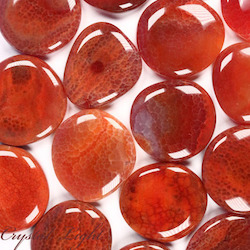 China, glassware and earthenware wholesaling: Fire Agate Flatstone