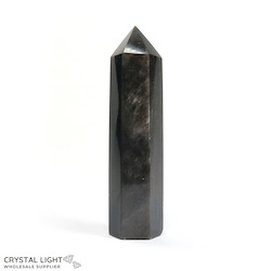 Silversheen Obsidian Point