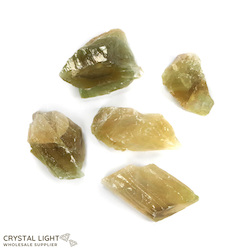 Green Calcite Rough Lot