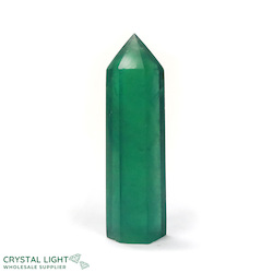 China, glassware and earthenware wholesaling: Green Fluorite Point