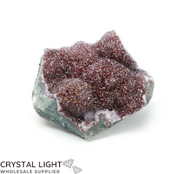 Red Amethyst Druse