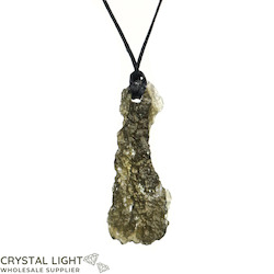 China, glassware and earthenware wholesaling: Moldavite Necklace