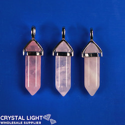 Rose Quartz DT Pendant