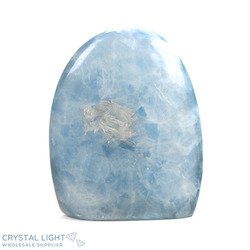 China, glassware and earthenware wholesaling: Blue Calcite Freeform