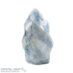 China, glassware and earthenware wholesaling: Blue Calcite Flame