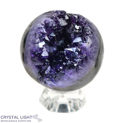 Uruguayan Amethyst Druse Sphere /65mm