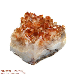 China, glassware and earthenware wholesaling: Citrine Druse with Calcite