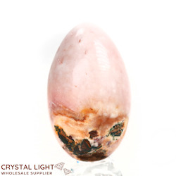 China, glassware and earthenware wholesaling: Pink Amethyst Egg