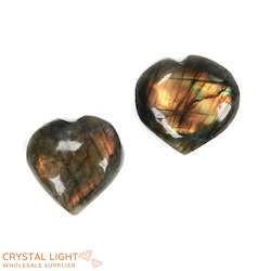 Labradorite Heart Lot