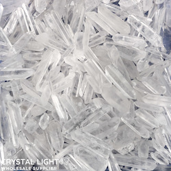 China, glassware and earthenware wholesaling: Double Terminated Quartz Points /100g