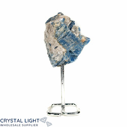 China, glassware and earthenware wholesaling: Blue Kyanite on Stand