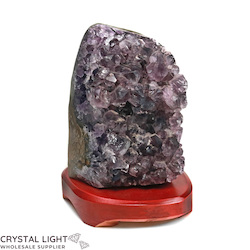 Amethyst Druse Lamp