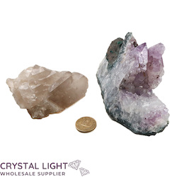 China, glassware and earthenware wholesaling: Amethyst & Quartz