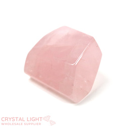 Rose Quartz Faceted Shape (Single)