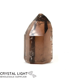 China, glassware and earthenware wholesaling: Smokey Quartz Polished Point