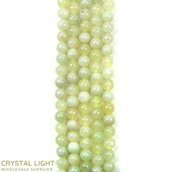 New Jade Beads 6mm